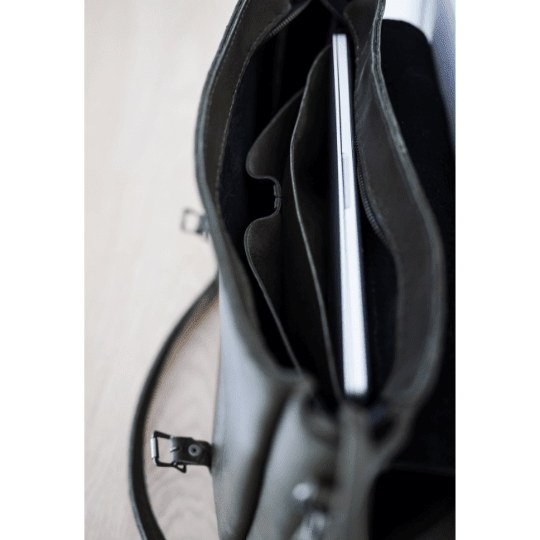 Premium Leather Boaz Briefcase 2.1 - SWISH AND SWANK INTERNATIONAL
