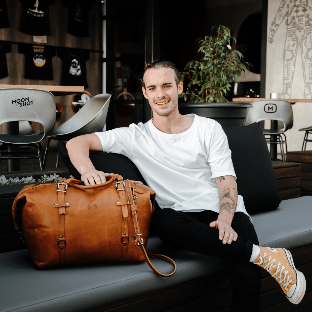 Premium Leather Duffle Bag 2.1 - SWISH AND SWANK INTERNATIONAL