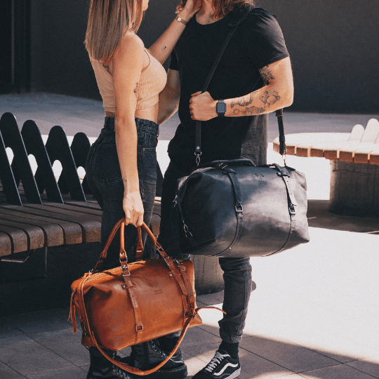 Premium Leather Duffle Bag 2.1 - SWISH AND SWANK INTERNATIONAL