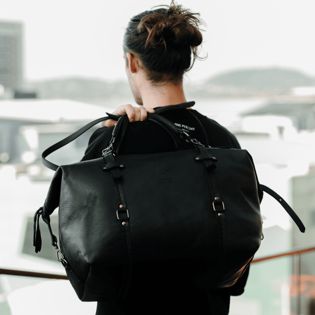 Premium Leather Duffle Bag 2.1 - SWISH AND SWANK INTERNATIONAL