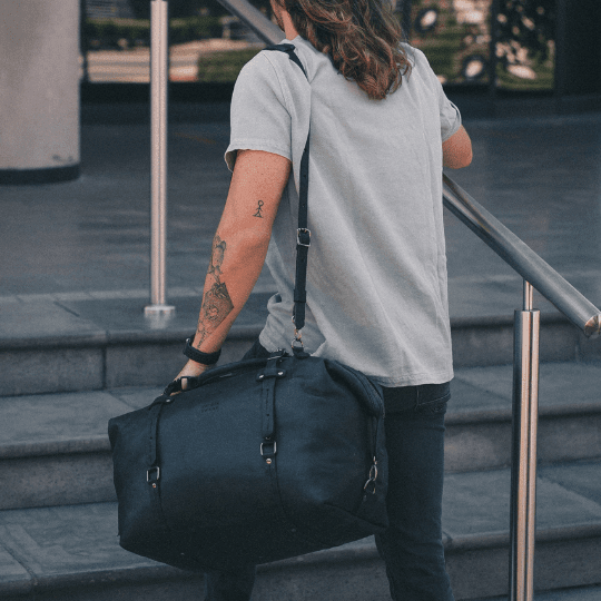 Premium Leather Duffle Bag 2.1 - SWISH AND SWANK INTERNATIONAL