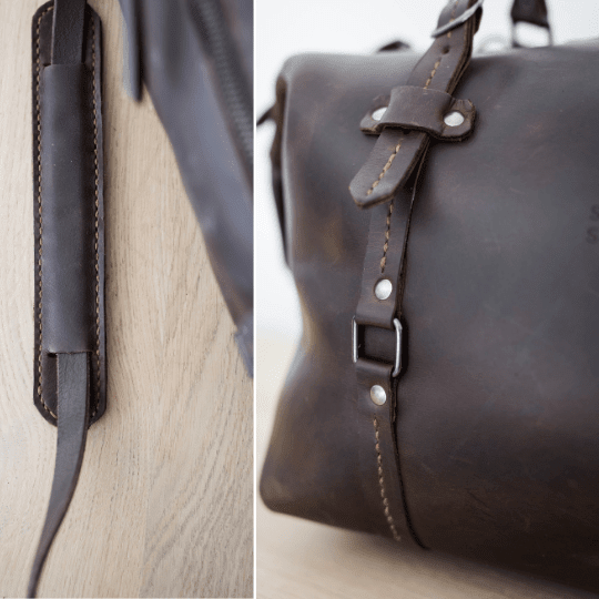 Premium Leather Duffle Bag 2.1 - SWISH AND SWANK INTERNATIONAL