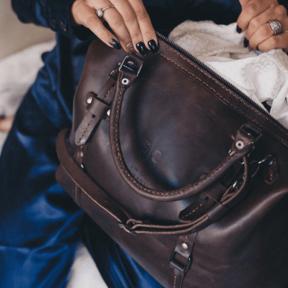 Premium Leather Duffle Bag 2.1 - SWISH AND SWANK INTERNATIONAL