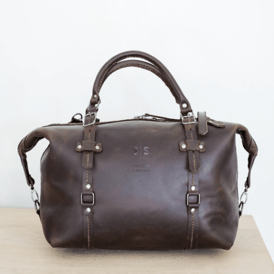 Premium Leather Duffle Bag 2.1 - SWISH AND SWANK INTERNATIONAL