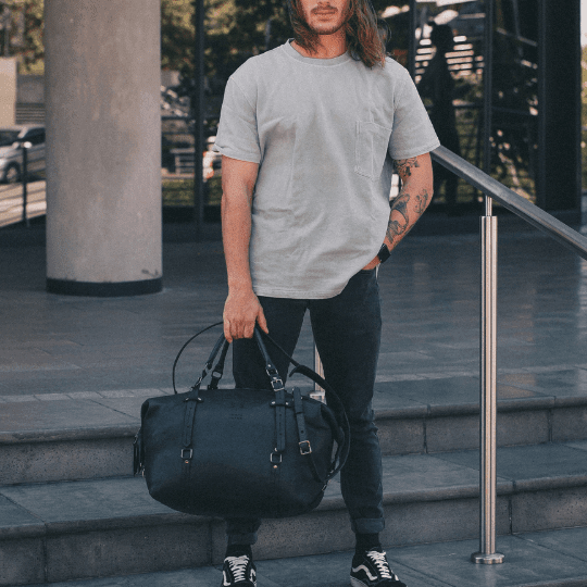Premium Leather Duffle Bag 2.1 - SWISH AND SWANK INTERNATIONAL