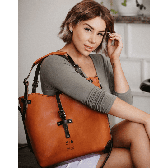 Premium Leather Esther Handbag 2.1 - SWISH AND SWANK INTERNATIONAL