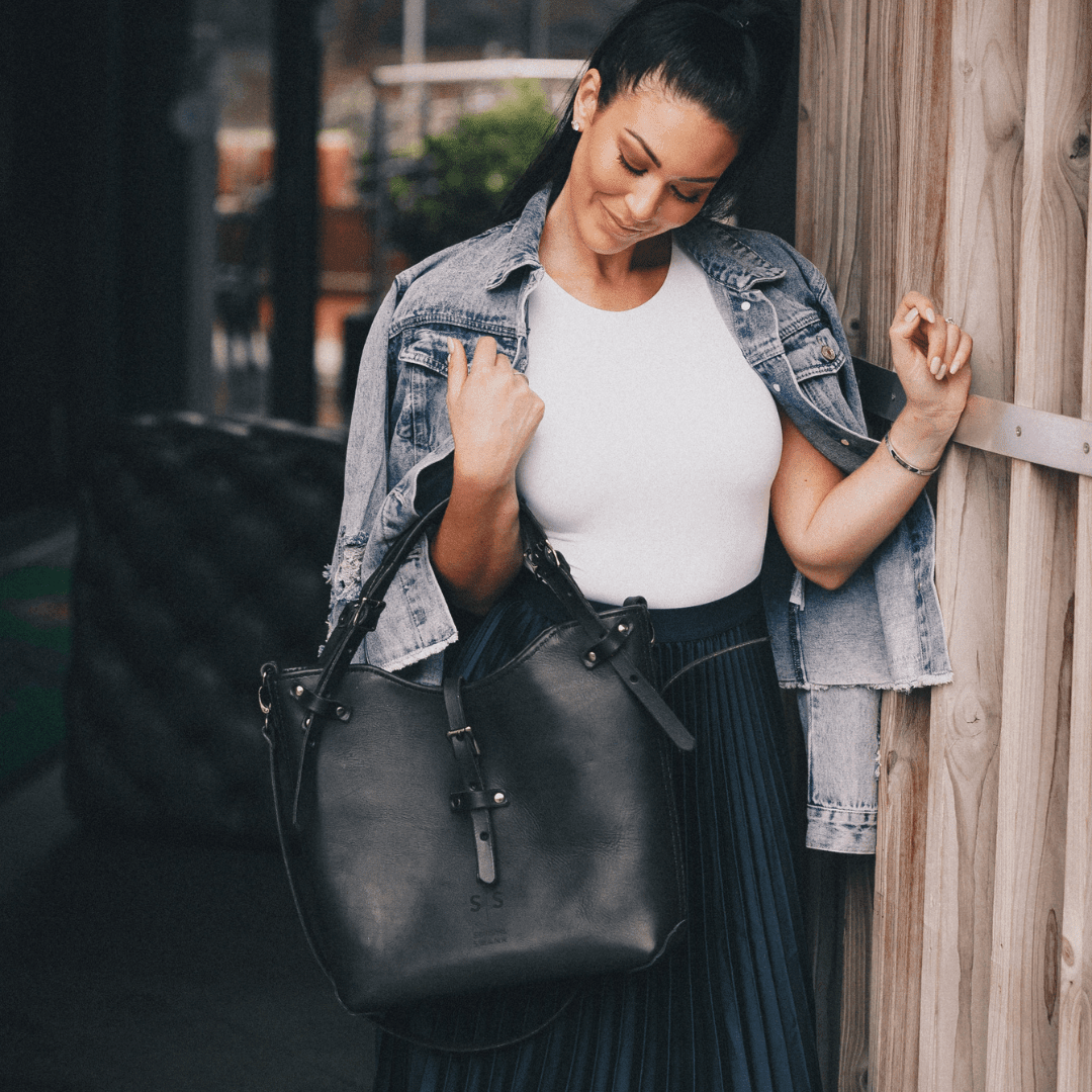 Premium Leather Esther Handbag 2.1 - SWISH AND SWANK INTERNATIONAL