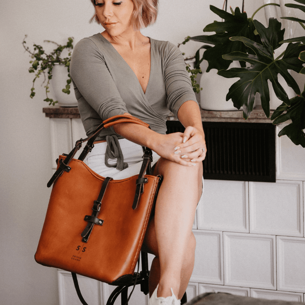 Premium Leather Esther Handbag 2.1 - SWISH AND SWANK INTERNATIONAL