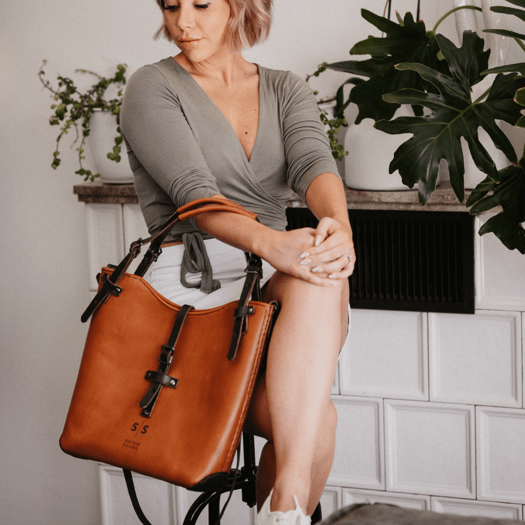 Premium Leather Esther Handbag 2.1 - SWISH AND SWANK INTERNATIONAL
