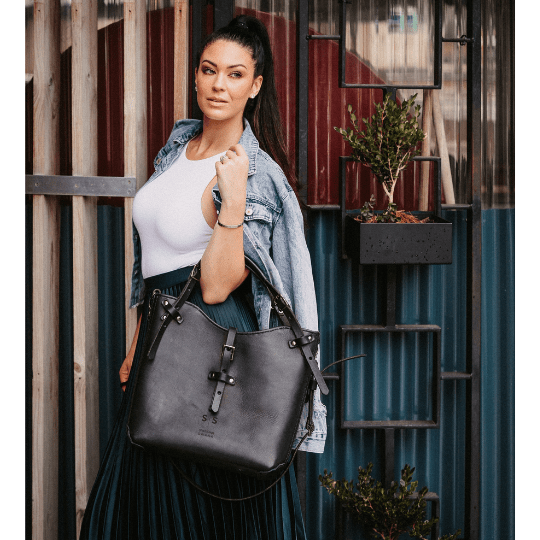 Premium Leather Esther Handbag 2.1 - SWISH AND SWANK INTERNATIONAL