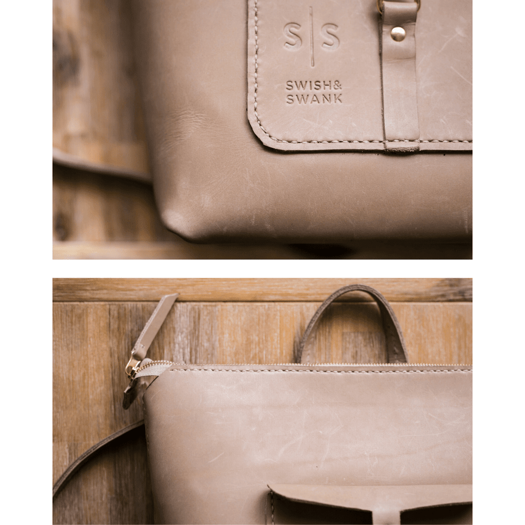 Premium Leather Ladies Backpack - SWISH AND SWANK INTERNATIONAL