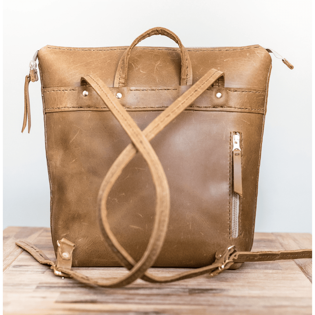 Premium Leather Ladies Backpack - SWISH AND SWANK INTERNATIONAL