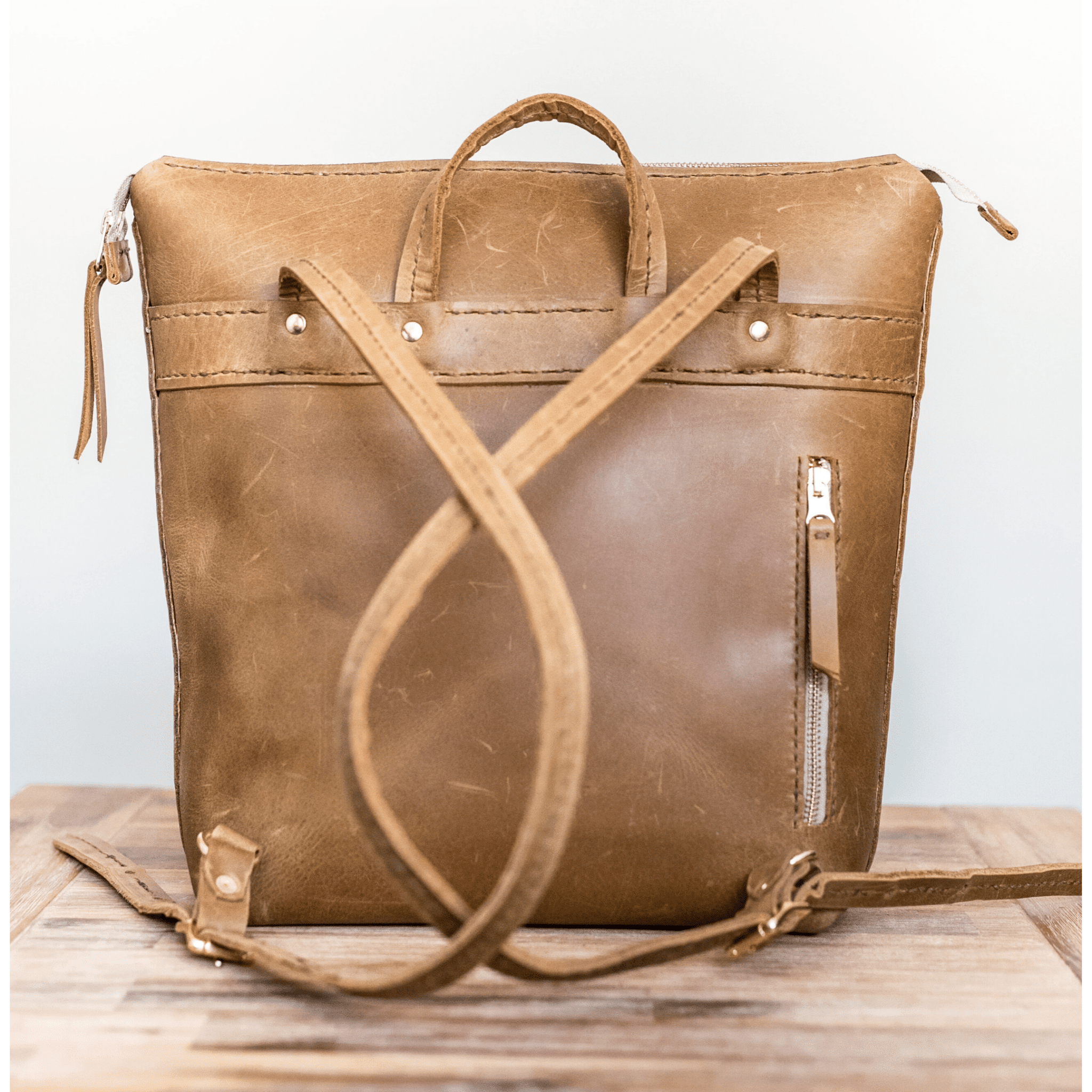 Premium Leather Ladies Backpack - SWISH AND SWANK INTERNATIONAL