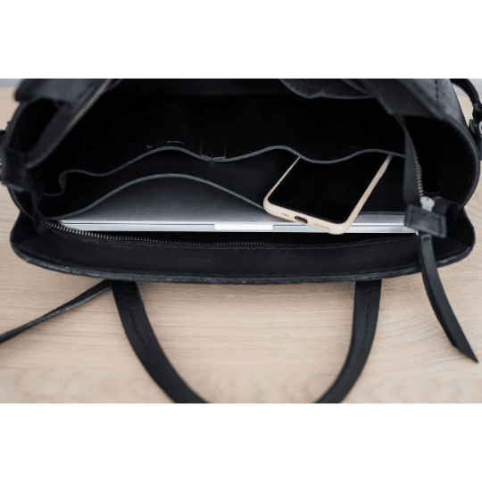 Premium Leather Ladies Briefcase - SWISH AND SWANK INTERNATIONAL