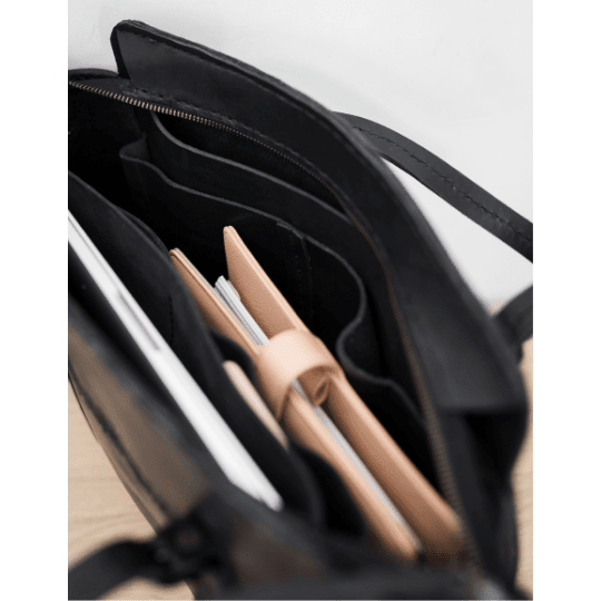 Premium Leather Ladies Briefcase - SWISH AND SWANK INTERNATIONAL