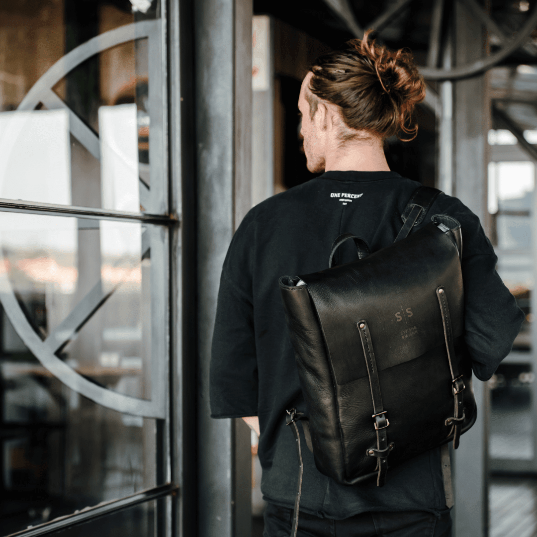 Premium Leather Noah Backpack 2.1 - SWISH AND SWANK INTERNATIONAL