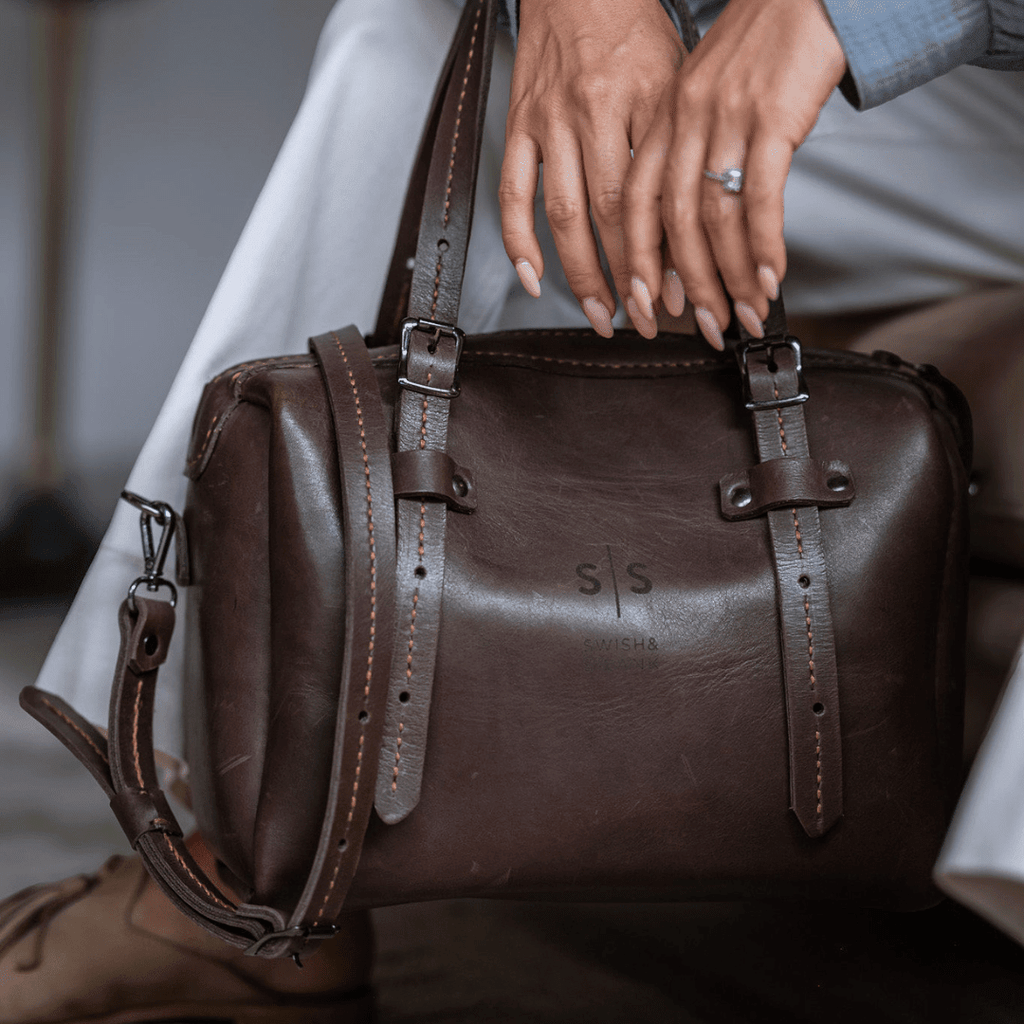 Premium Leather Priscilla Handbag 2.1 - SWISH AND SWANK INTERNATIONAL