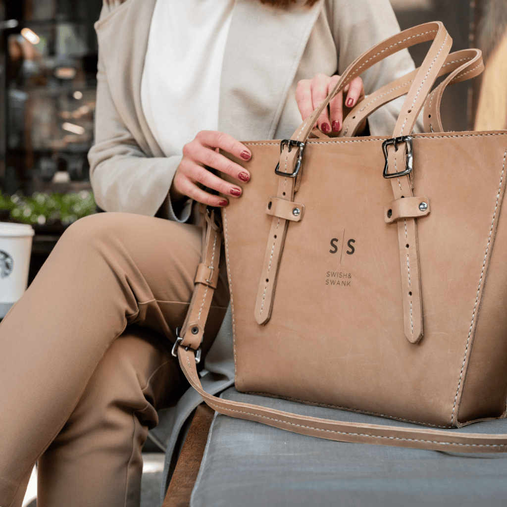 Premium Naomi Leather Handbag 2.1 - SWISH AND SWANK INTERNATIONAL