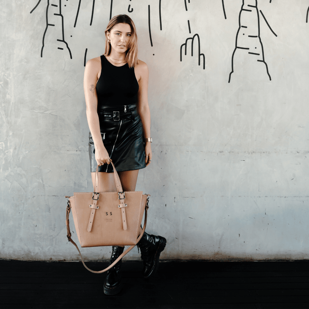 Premium Naomi Leather Handbag 2.1 - SWISH AND SWANK INTERNATIONAL