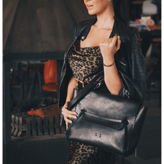 Rebekah Genuine Leather Handbag - SWISH AND SWANK INTERNATIONAL
