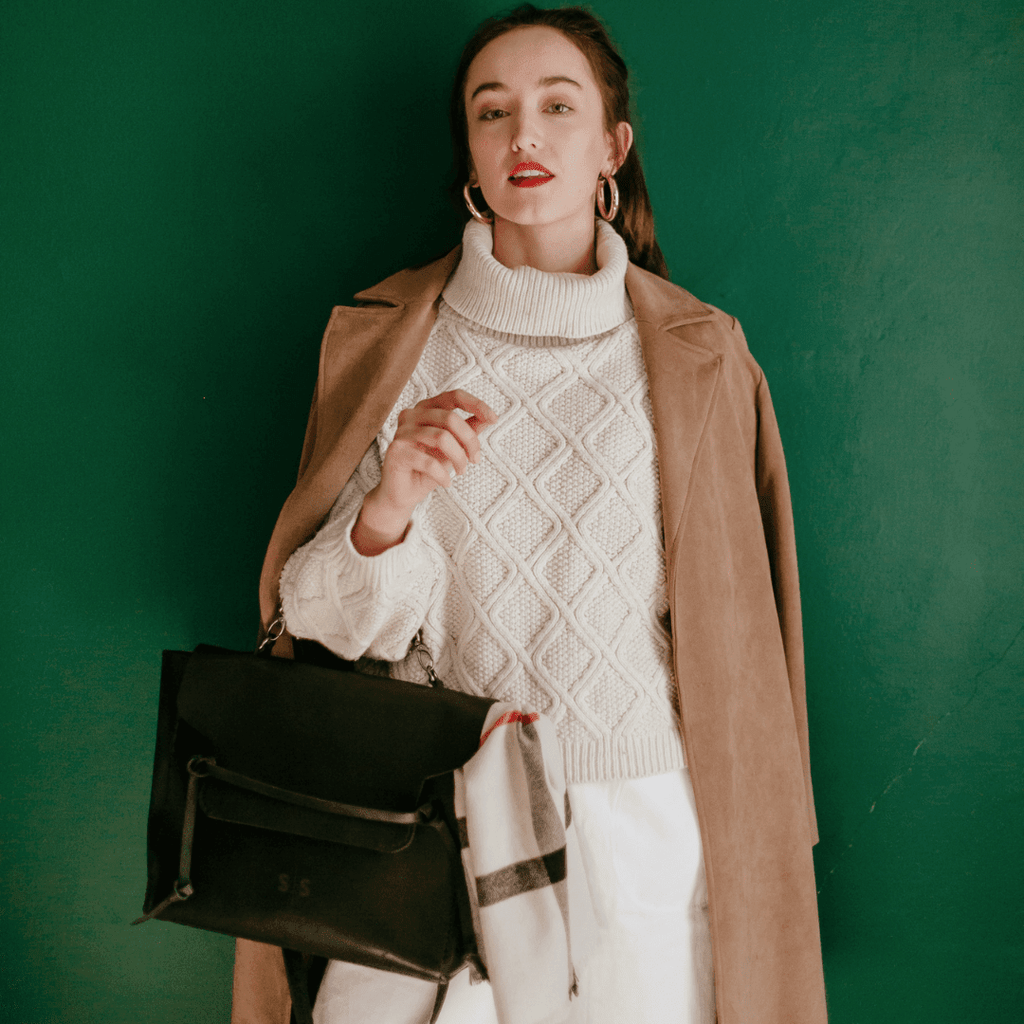 Rebekah Genuine Leather Handbag - SWISH AND SWANK INTERNATIONAL