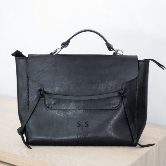 Rebekah Genuine Leather Handbag - SWISH AND SWANK INTERNATIONAL