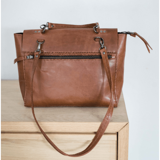 Rebekah Genuine Leather Handbag - SWISH AND SWANK INTERNATIONAL