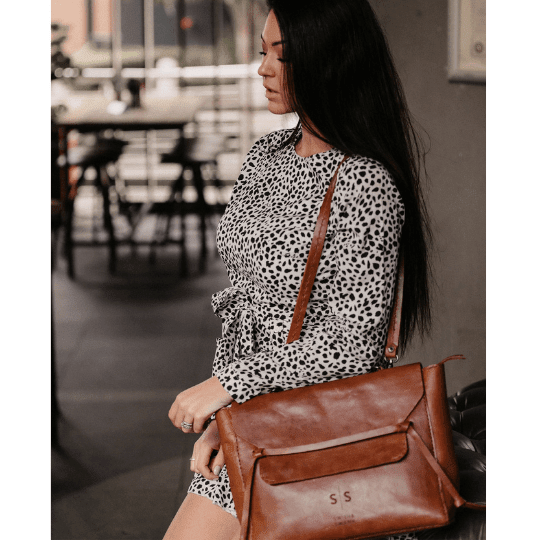 Rebekah Genuine Leather Handbag - SWISH AND SWANK INTERNATIONAL