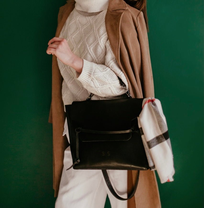 Rebekah Genuine Leather Handbag - SWISH AND SWANK INTERNATIONAL