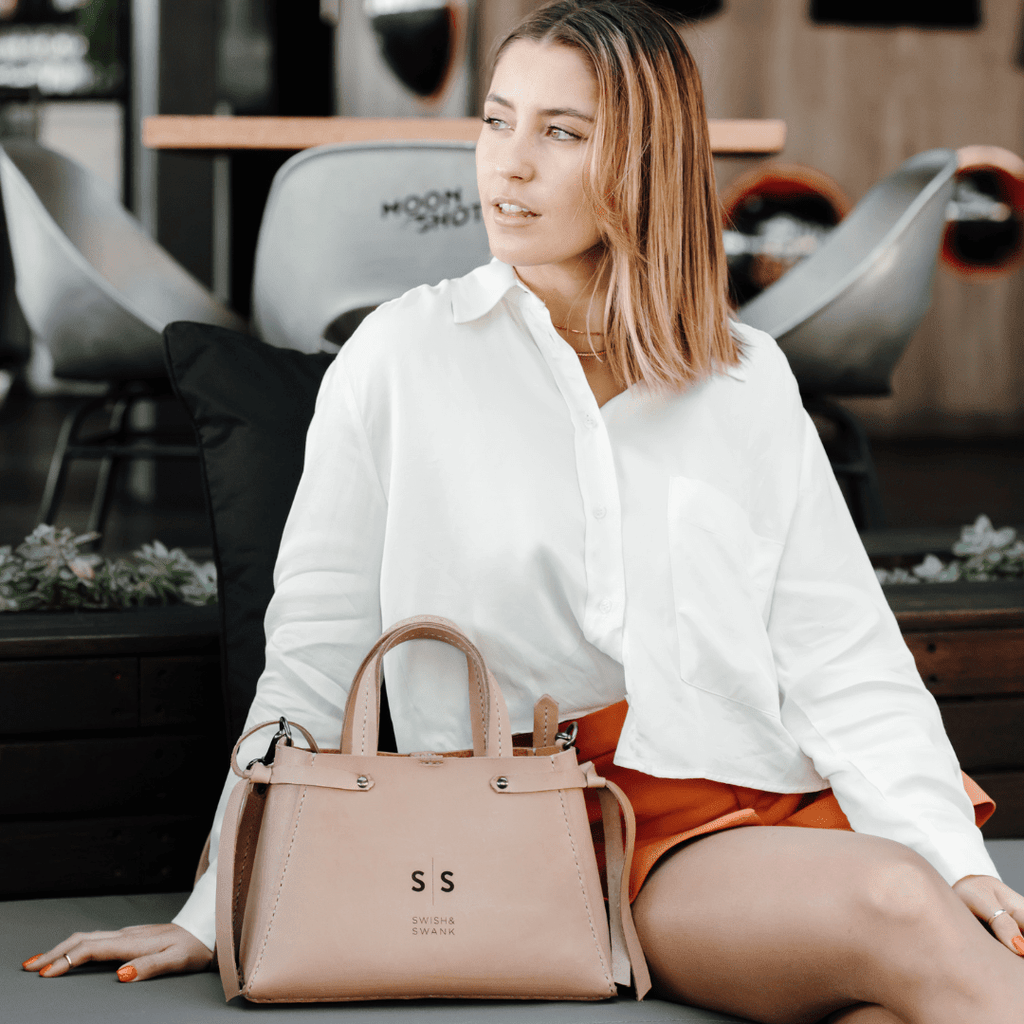 Small Ruby Handbag - SWISH AND SWANK INTERNATIONAL