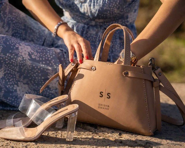Small Ruby Handbag - SWISH AND SWANK INTERNATIONAL